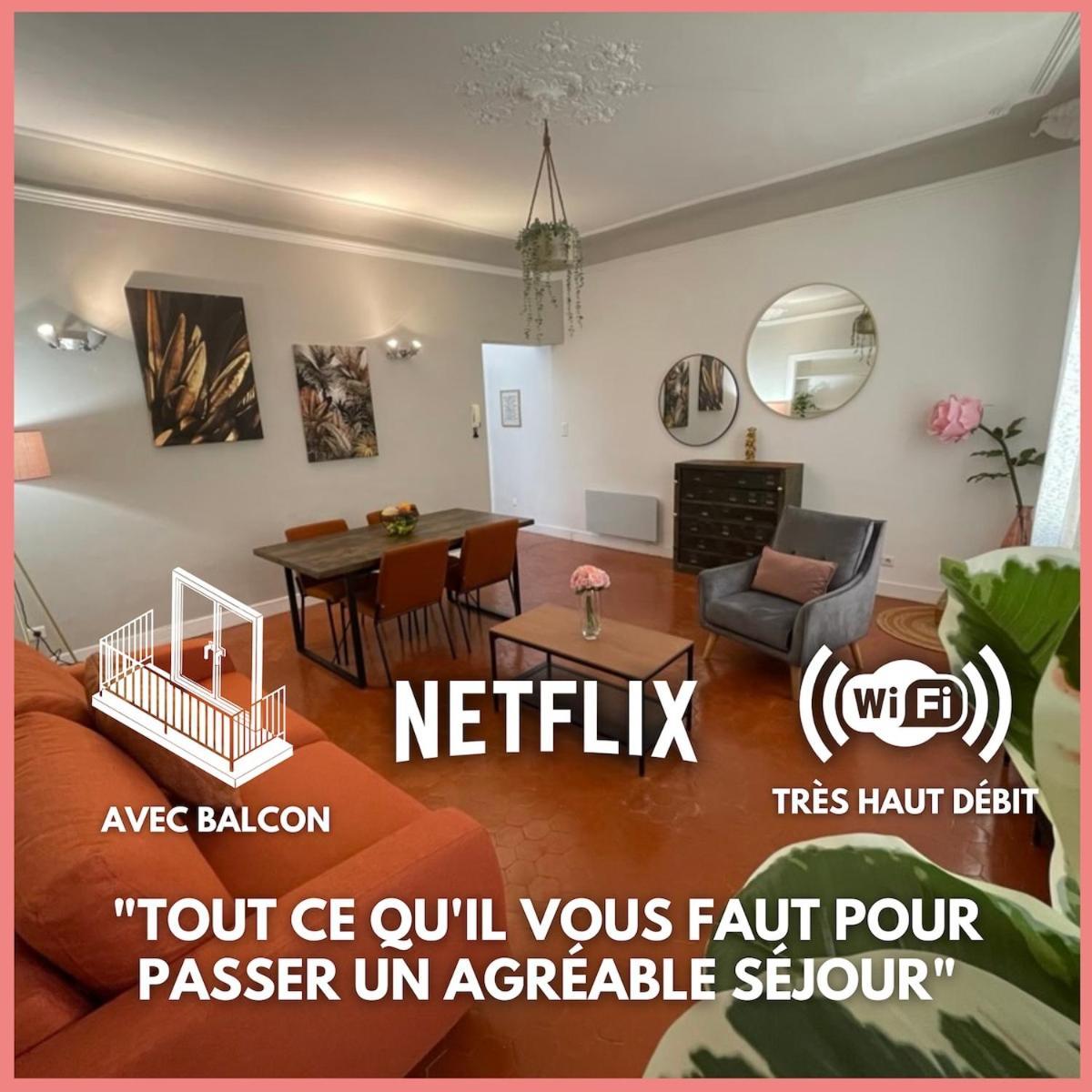 Charmant Appartement T2 / 58 M2 / 4 Personnes Aix-en-Provence Luaran gambar